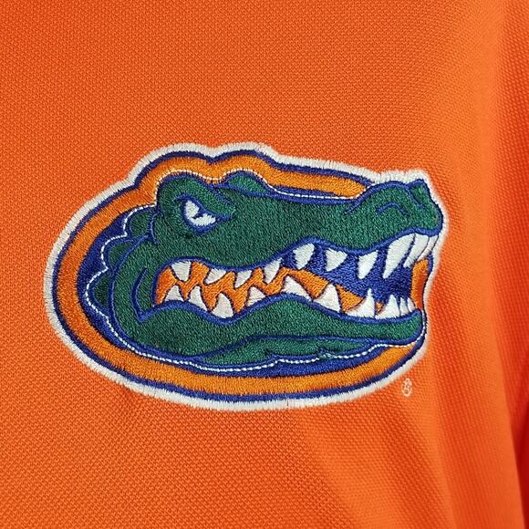 Antigua Florida Gators polo shirt men's XL extra large orange short sleeve - Picture 5 of 13